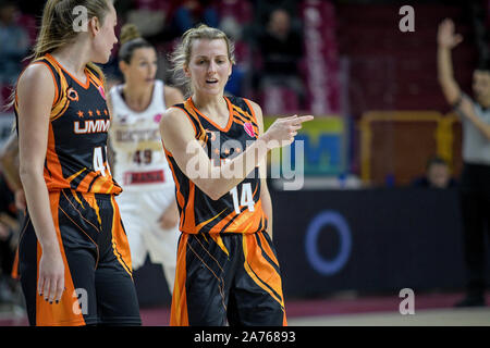 Venezia, Italy. 30th Oct, 2019. alexandria quigley (ummc ekaterinburg)during Reyer Venezia vs UMMC Ekaterinburg, Basketball Euroleague Women Championship in Venezia, Italy, October 30 2019 - LPS/Ettore Griffoni Credit: Ettore Griffoni/LPS/ZUMA Wire/Alamy Live News Stock Photo