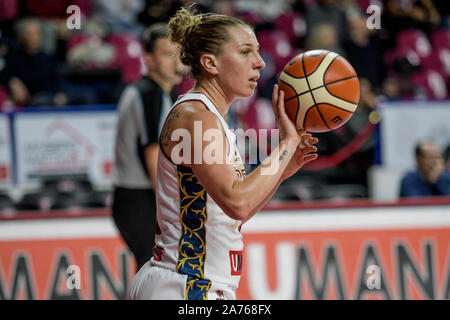 Venezia, Italy, 30 Oct 2019, jolene anderson (reyer venezia) during Reyer Venezia vs UMMC Ekaterinburg - Basketball Euroleague Women Championship - Credit: LPS/Ettore Griffoni/Alamy Live News Stock Photo