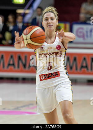 Venezia, Italy, 30 Oct 2019, debora carangelo (reyer venezia) during Reyer Venezia vs UMMC Ekaterinburg - Basketball Euroleague Women Championship - Credit: LPS/Ettore Griffoni/Alamy Live News Stock Photo