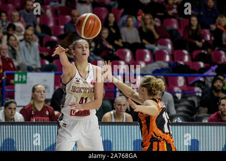 Venezia, Italy, 30 Oct 2019, elisa penna (reyer venezia) during Reyer Venezia vs UMMC Ekaterinburg - Basketball Euroleague Women Championship - Credit: LPS/Ettore Griffoni/Alamy Live News Stock Photo