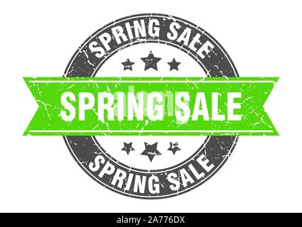 spring sale ribbon. spring sale round green sign. spring sale Stock Vector  Image & Art - Alamy