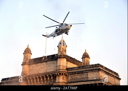 Mumbai, Maharashtra, India - April 12, 2011: Southeast Asia- Navy Day in India is celebrated on 4 December every year to celebrate the achievements Stock Photo