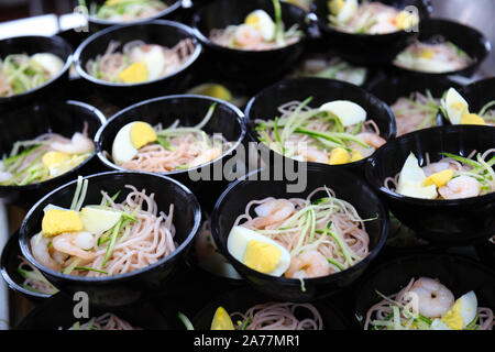 Assam Laksa is a Special Malaysian Food Popular in north south asia Stock Photo