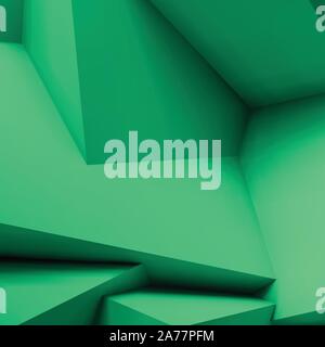 Abstract geometric background with overlapping cubes Stock Vector