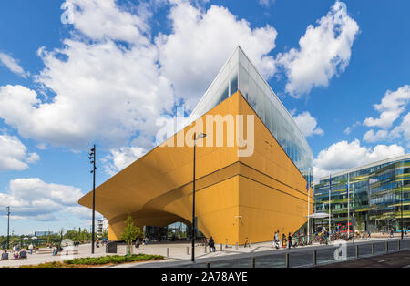 Helsinki Central Library Oodi Stock Photo