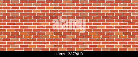 Seamless Brick Wall Texture Stock Vector