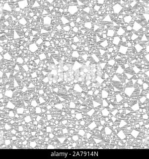White Grey Marl Heather Texture Background. Faux Cotton Fabric