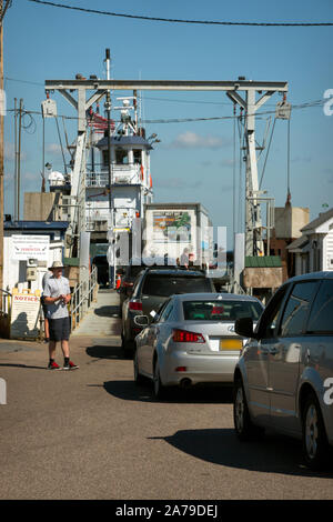 Lake Champlain ferries from Plattsburgh NY Stock Photo