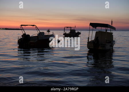 night images from didim altınkum mavişehir Stock Photo