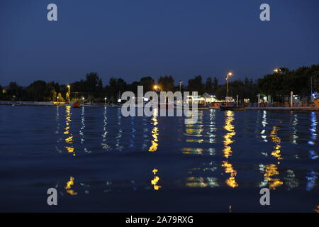 night images from didim altınkum mavişehir Stock Photo