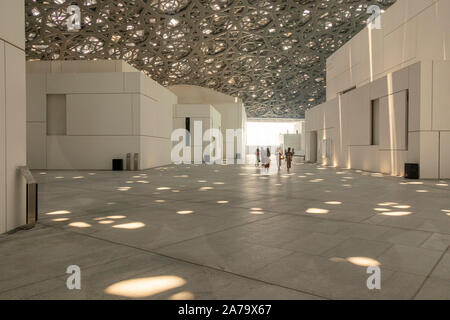 Louvre Museum, Abu Dhabi Stock Photo