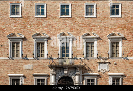 Italia Marche Osimo Palazzo Campana | Italy Marche Osimo Palazzo Campana Stock Photo