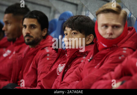 GENK, BELGIUM - OCTOBER 30: Koji Miyoshi of Antwerp during the Jupiler Pro League match day 13 between KRC Genk and Royal Antwerp FC on October 30, 2019 in Genk, Belgium. (Photo by Vincent Van Doornick/Isosport) Credit: Pro Shots/Alamy Live News Stock Photo