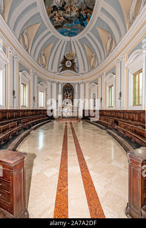 Italia Marche Osimo Palazzo Campana Cappella| Italy Marche Osimo Campana Palace chapel Stock Photo