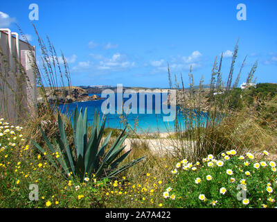 Minorca / Menorca Beach scene Stock Photo