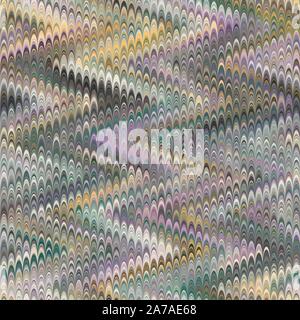 Combed Hand Marble Paper Colorful Seamless Pattern Stock Vector