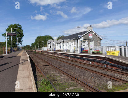 07/09/2019 Barrhill, railway station Scotland, UK ( Stranraer line) Stock Photo