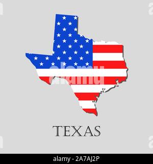 Flag of Texas Vector Illustration Stock Vector Image & Art - Alamy