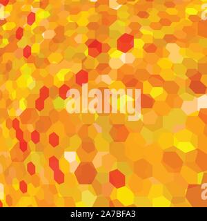 Abstract background with colorful hex polygons Stock Vector