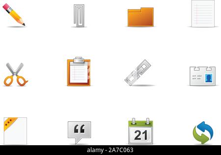 Commonly used Website and Internet icons. Pixio set #4 Stock Vector