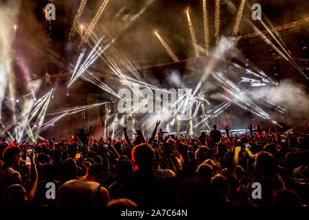 Tiesto at Creamfields 2017. Photo: Charlie Raven/Alamy Stock Photo