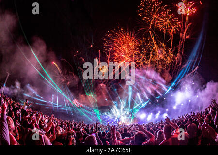 Tiesto at Creamfields 2017. Photo: Charlie Raven/Alamy Stock Photo