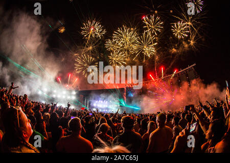 Tiesto at Creamfields 2017. Photo: Charlie Raven/Alamy Stock Photo