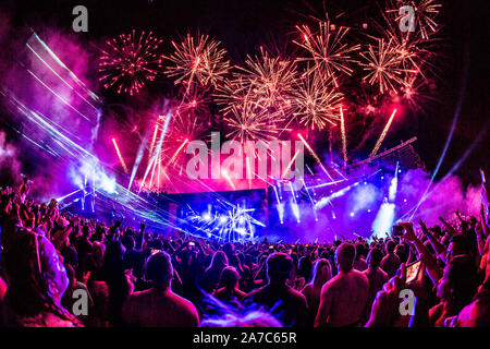 Tiesto at Creamfields 2017. Photo: Charlie Raven/Alamy Stock Photo