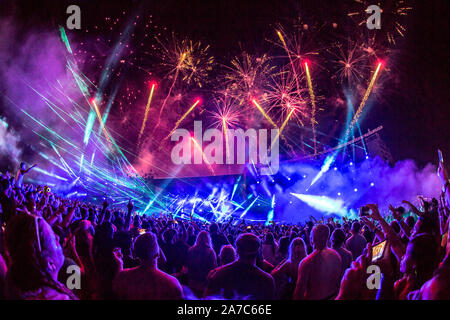 Tiesto at Creamfields 2017. Photo: Charlie Raven/Alamy Stock Photo