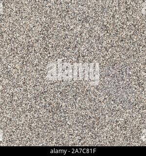 Gray sand close-up. Seamless square texture. Tile ready. Stock Photo