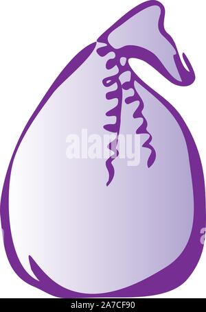 Illustration of giftbug icon on white background Stock Vector