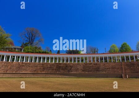 CHARLOTTESVILLE, VA, USA - APRIL 14: The Colonnades at Lambeth Field on April 14, 2015 at the University of Virginia in Charlottesville, Virginia. Stock Photo