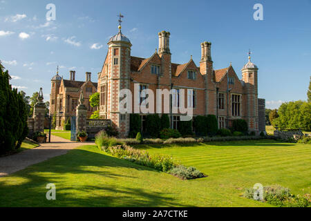 Charlecote Park, a 16th century country house in Warwickshire, England, UK Stock Photo