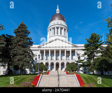 Maine State Capitol (State House), Augusta, Maine, USA Stock Photo