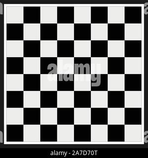 chess board sign. modern chess board background design. empty chess board. board game chess symbol. Stock Vector