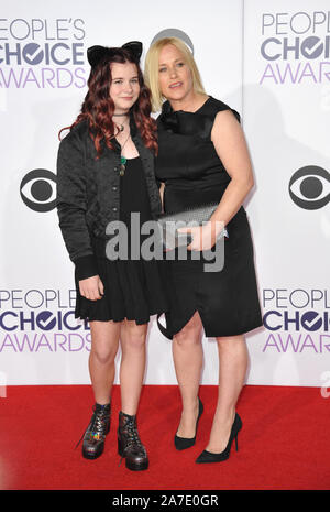 Patricia Arquette and daughter Harlow Olivia Calliope Jane attending