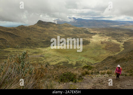 Ruminahui Volcano summit, Cotopaxi National Park, Avenue of Volcanoes ...