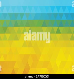 Background with colorful hex grid Stock Vector