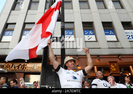 England fans show their support ahead of the FIFA World Cup 2018, round ...