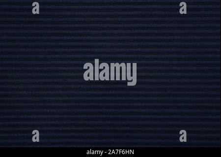 Dark blue rag texture background close up view Stock Photo