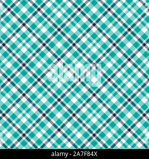 Tartan green and blue pattern.Texture for plaid, tablecloths, clothes, shirts, dresses, paper, bedding, blankets, quilts and other textile products. V Stock Vector