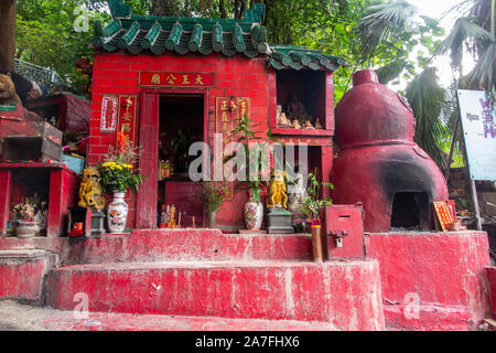 Tai Wong Kung temple in Aberdeen, Hong Kong. Stock Photo