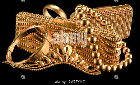 Accessories. 3d illustration 3d rendering Stock Photo