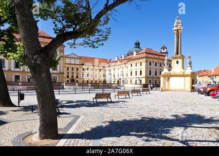 zámek Jaroměřice nad Rokytnou, Kraj Vysočina, Česka republika / castle Jaromerice nad Rokytnou, Vysocina district, Czech republic, Europe Stock Photo