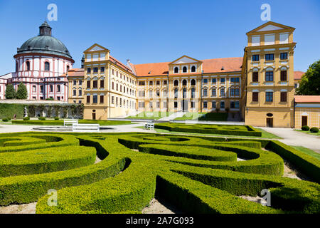 zámek Jaroměřice nad Rokytnou, Kraj Vysočina, Česka republika / castle Jaromerice nad Rokytnou, Vysocina district, Czech republic, Europe Stock Photo