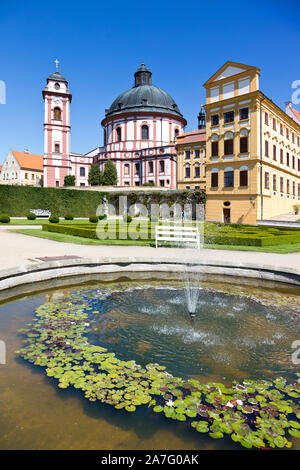 zámek Jaroměřice nad Rokytnou, Kraj Vysočina, Česka republika / castle Jaromerice nad Rokytnou, Vysocina district, Czech republic, Europe Stock Photo