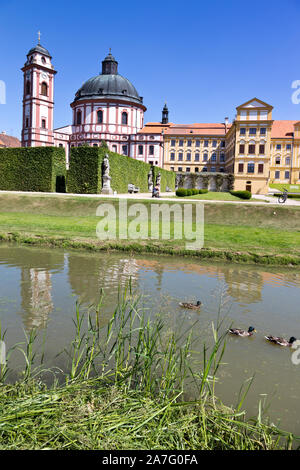 zámek Jaroměřice nad Rokytnou, Kraj Vysočina, Česka republika / castle Jaromerice nad Rokytnou, Vysocina district, Czech republic, Europe Stock Photo