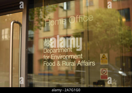 Home Office Department for Environment Food & Rural Affairs,Great Peter Street,Westminster,London