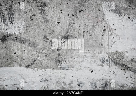Abstract grunge background. Gray concrete wall. Old dirty wall texture. Paint effect. Grey cement backgrounds. Stock Photo