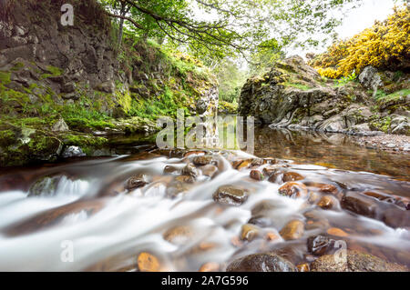 Hethpool Linn, Northumberland Stock Photo